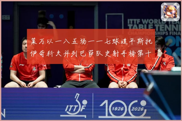 莱万以一八五场一一七球追平斯托伊奇科夫并列巴萨队史射手榜第十战术观察